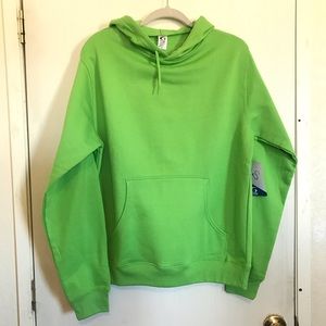 GTM Sports Lime Green Hoodie Small/Medium